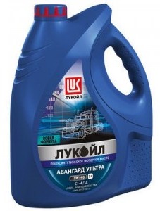 Моторное масло ЛУКОЙЛ АВАНГАРД УЛЬТРА 5W-40 CI-4/SL 5л